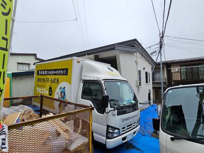外観：屋根断熱工事