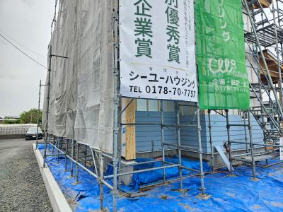 【Ｆ様邸】外壁工事がスタート＆室内も同時進行中！